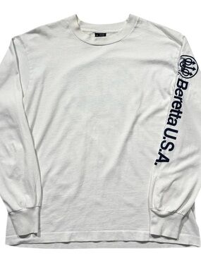 Vintage Beretta USA Long Sleeve Shirt (Size L)